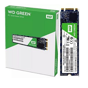 SSD 240GB M.2 WDS240G2G0B WD GREEN WESTERN DIGITAL BOX