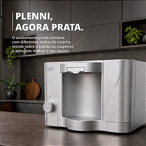 Purificador de Água gelada Europa Plenni Prata 127v ou 220v LANÇAMENTO 2026 Frete Pesquise Transportadora de sua Região Dúvidas Consulte o Técnico On Line Watts Zap 37 99961-9500