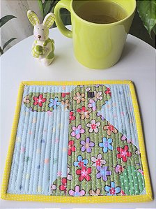 Mini Quilt Figuras - 16x16 cm