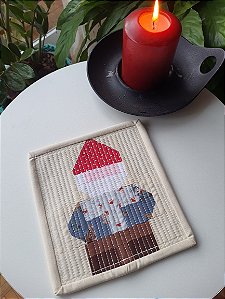 Mini Quilt Figuras - 16x16 cm