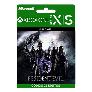 Resident Evil Village - Código 25 Dígitos - Xbox One