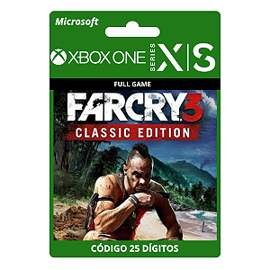Far Cry 3 Classic Edition| Xbox One/Series X|S 25 Dígitos - Mídia