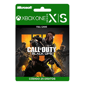 Call of Duty: Black Ops 4 | Xbox One/Series X|S 25 Dígitos - Mídia