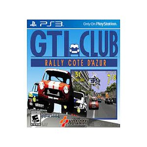 Gti + Club Rally Cote Dazur Mídia Digital Ps3 Psn
