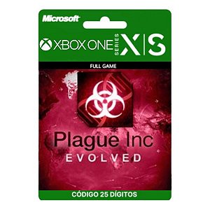 Plague Inc: Evolved Xbox One/Series X|S 25 Dígitos - Mídia Digital