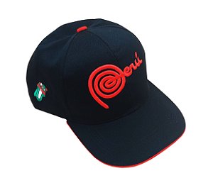 Bonê Oficial Marca Peru Cor Preto