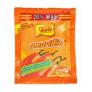 Amarillin 32,5g Sachê - Aji Amarillo moído da Sibarita