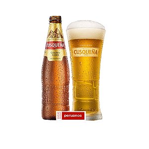 Cerveja / Cerveza Cusqueña Premium Golden Lager 330 ml