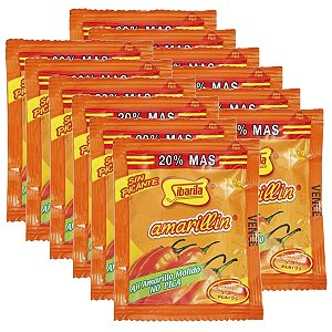 Amarillin  31,2g Sachê - Aji Amarillo moído da Sibarita - 12 unidades
