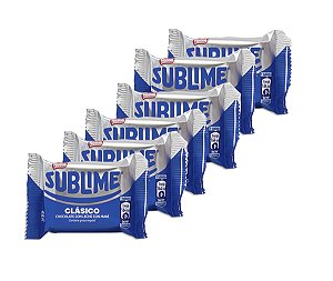 Chocolate Sublime da Nestlé Clássico Com Amendoim 26g - Pack 6 unidades