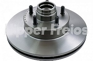 PAR DISCO DE FREIO DIANTEIRO COM CUBO FORD RANGER 4X2 HF16F
