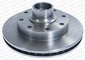 PAR DISCO DE FREIO DIANTEIRO COM CUBO FORD F2000 - HF251B