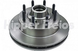 PAR DISCO DE FREIO DIANTEIRO COM CUBO FORD F250/350 - HF251C