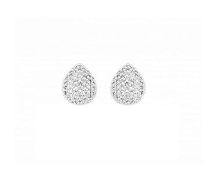 BRINCO GOTA CRAVEJADA BANHADO A RÓDIO BRANCO