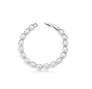 PULSEIRA COM QUADRADOS LISOS ACETINADOS INTERCALADOS
