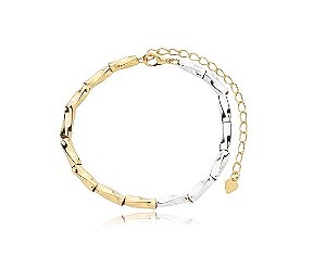 PULSEIRA CANUTILHOS BANHADO EM DOIS TONS
