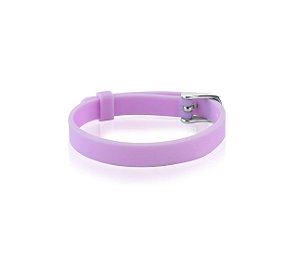 PULSEIRA INFANTIL EMBORRACHADA LILÁS