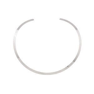 Colar Aro Liso 5 mm em Aço
