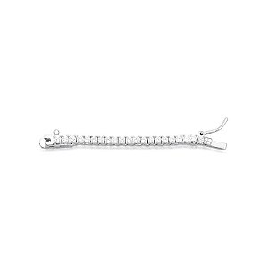 Extensor para Colar Riviera 2 mm Banhado a Ródio Branco