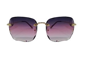 ÓCULOS SOLAR QUADRADO DEGRADÊ PURPLE