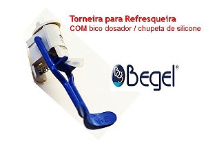 BEGEL - TORNEIRA PARA REFRESQUEIRA / MÁQUINA DE SUCO  BEGEL