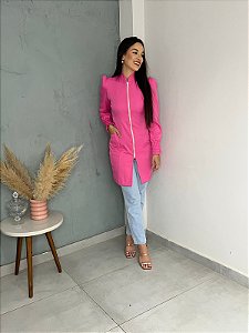 Jaleco Aurora Rosa Chiclete