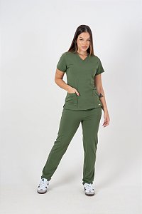 Scrub Antônia Verde Militar