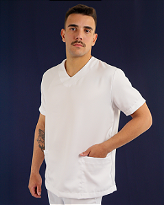 Scrub Tradicional Branco