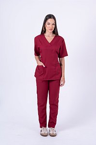 Scrub Tradicional Bordô