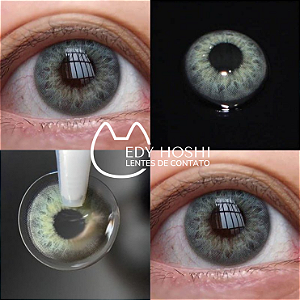 LENTES DE CONTATO - DNA GREEN GRAY