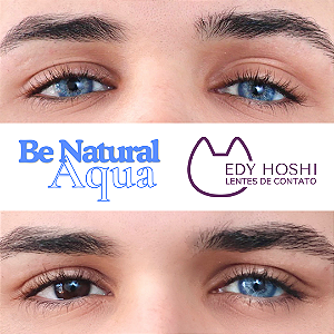 LENTES DE CONTATO BE NATURAL AQUA