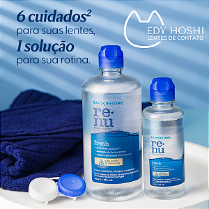 SOLUÇÃO DE LIMPEZA PARA LENTES -  120ML E 360ML