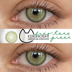 LENTES DE CONTATO FRESHTONE GEMSTONE GREEN