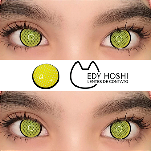 LENTES DE CONTATO AMARELA MESH