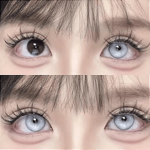 LENTES ESPECIAIS BLOODY GREY HALLOWEEN