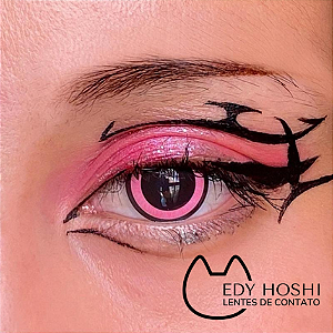 LENTES DE CONTATO - COLOR SPLASH ROSETE NEBULA PINK