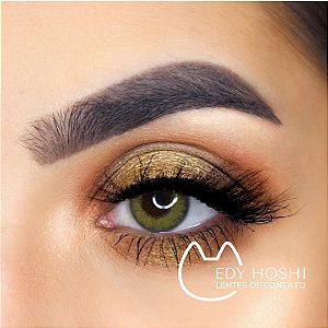 - COM GRAU - LENTES DE CONTATO PRO KHAKI (PRO BROWN)