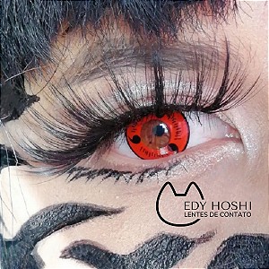 LENTES DE CONTATO - ANIME SENSATION RED SASUKE
