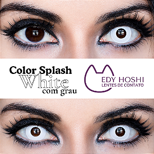 - COM GRAU - LENTE BRANCA HALLOWEEN