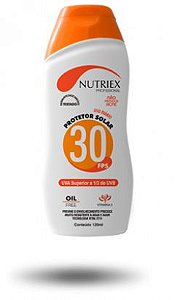 PROTETOR SOLAR FPS 30 120ml NUTRIEX