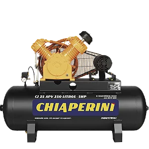 Compressor 25/250L 175PSI Trif 220/380V s/motor  2P CJ25APV250L CHIAPERINI