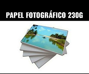 Papel fotografico A4 230g 50 folhas neutro