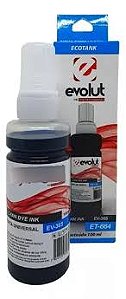 Tinta Evolut Compatível 664 Ciano/Azul - 100ML