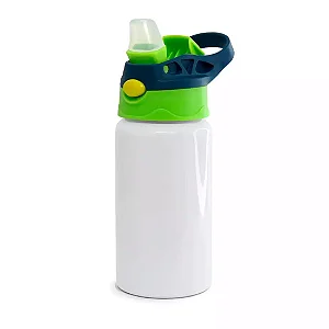 Squeeze Infantil Tampa Verde/Azul - 500ml