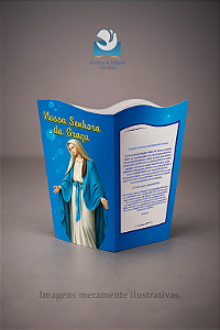 Protetor de Vela Nossa Senhora das Graças