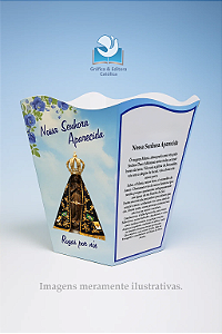 Protetor de Vela Nossa Senhora Aparecida