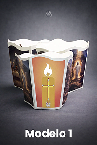 Protetor de Vela Semana Santa 2026