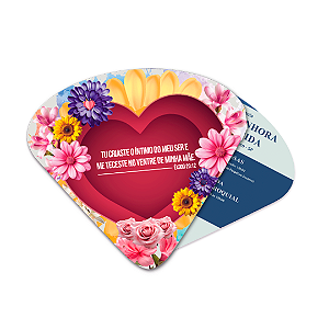 Leque especial dia das mães - Modelo 02