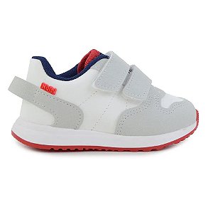 Tênis Infantil Klin Walk Mini 216110 - BR/MARI/VRM