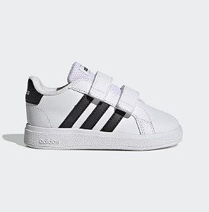 Tênis Infantil Adidas Grand Court GW6527 - BR/PR